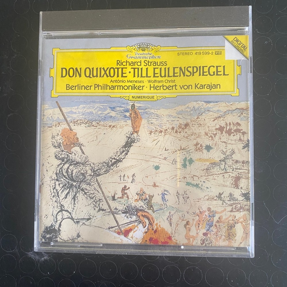 R. Strauss – Don Quixote / Till Eulenspiegel CD 1987 DG Karajan Digital