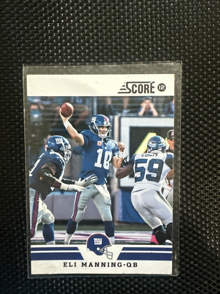 2012 Score - Eli Manning #34