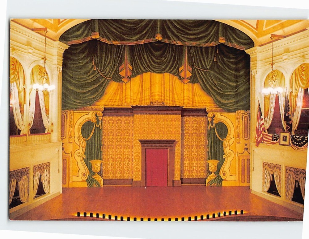 Postcard Fords Theatre National Historic Site Washington DC USA