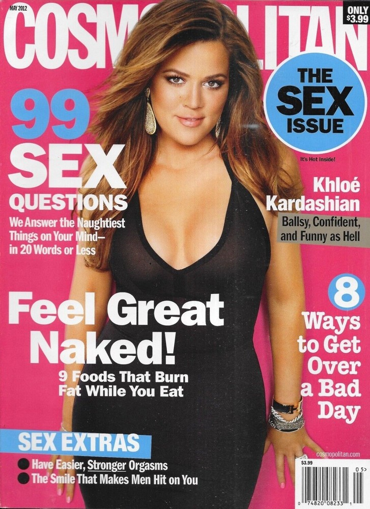 Cosmopolitan Magazine Khloe Kardashian Sex Issue Relationships Fashion 2012