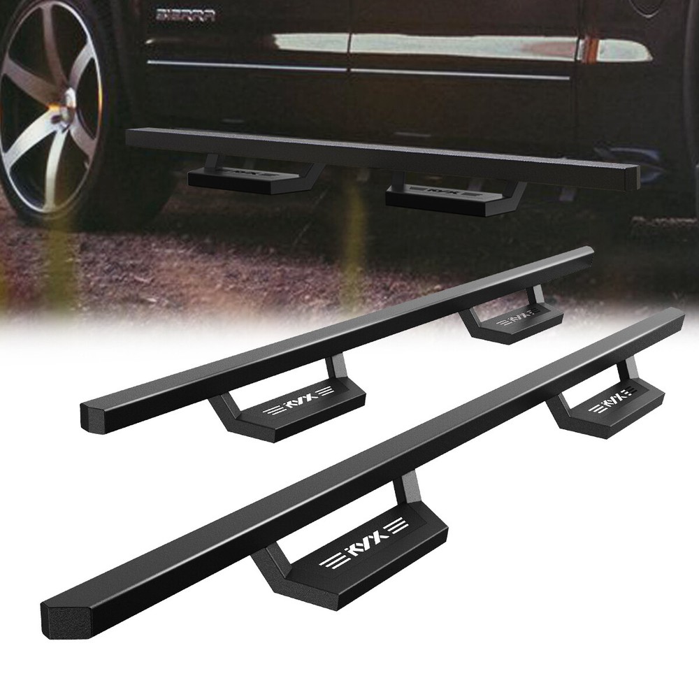Running Boards For 2019-2024 Dodge Ram 1500 Crew Cab Side Steps Bars Kit