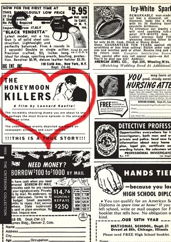 The Honeymoon Killers Criterion Collection DVD 1970 True Crime Thriller