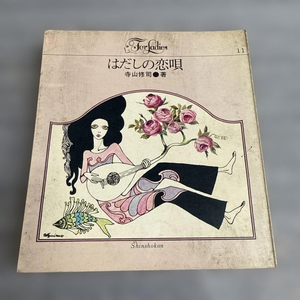 Shuji Terayama Barefoot Love Song Book Minor Wear Stains and Creases