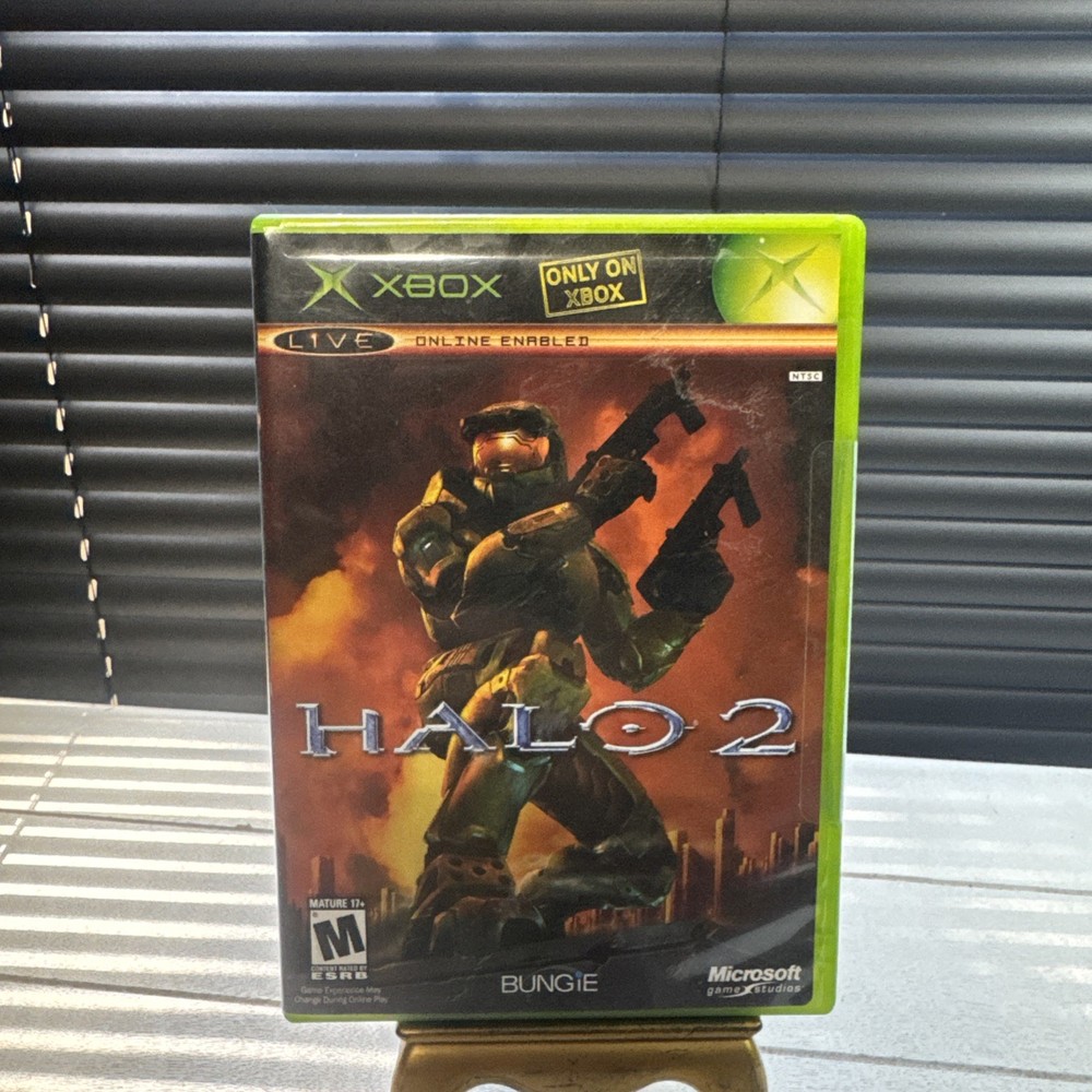 Halo 2 (Original Xbox) Black Label CIB