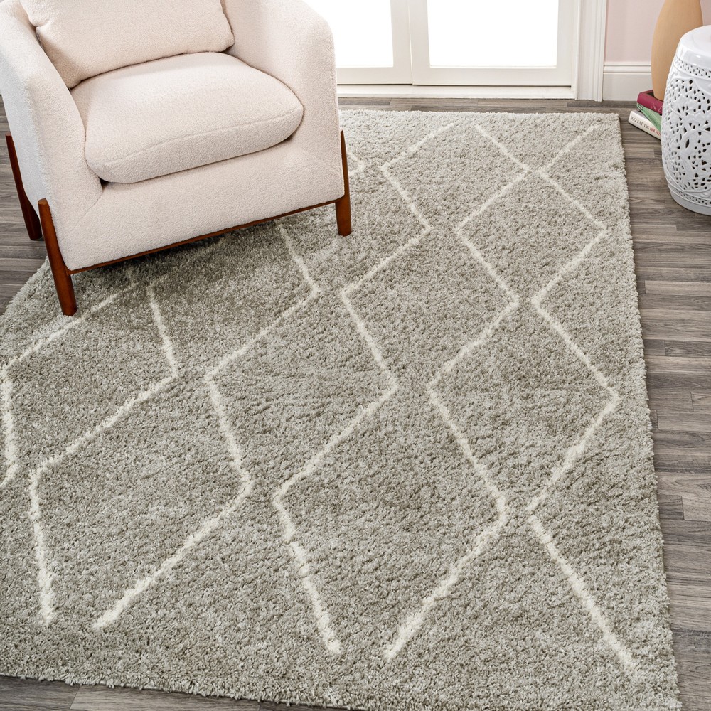 Jonathan Y Moroccan Hype 4x6 Shag Rug in Multicolor