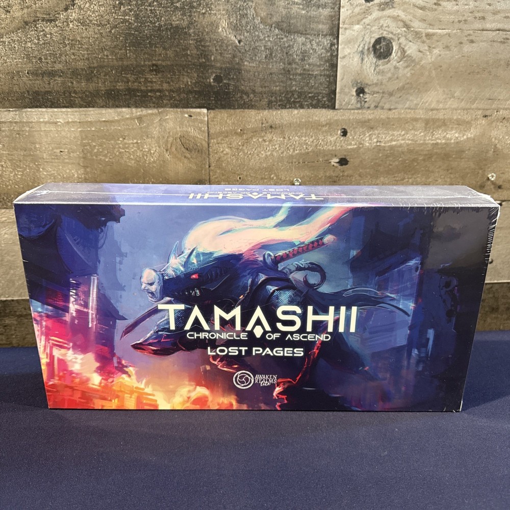 Tamashii Lost Pages Stretch Goals Expansion New in Shrink Awaken Realms 2023