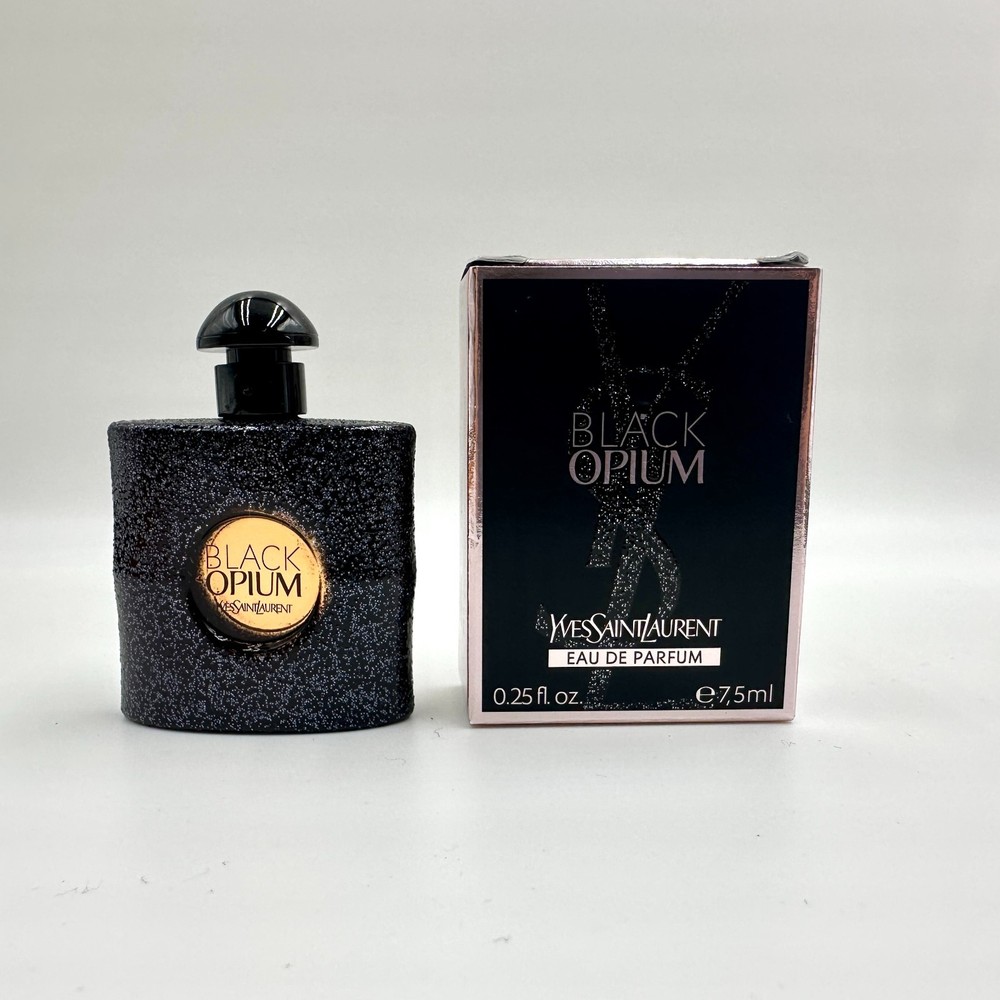 YSL Black Opium 7.5ml / 0.25 fl oz Mini Perfume EDP Travel Size New In Box