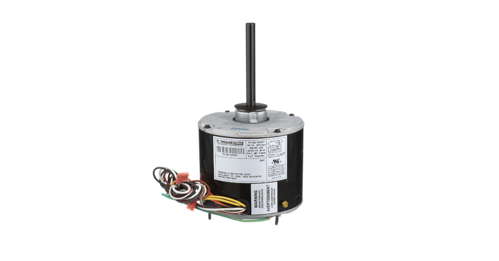 Condenser Motor - 1 Speed, 1075 RPM, 230 Volt, 1/4 Horsepower, High Temperature