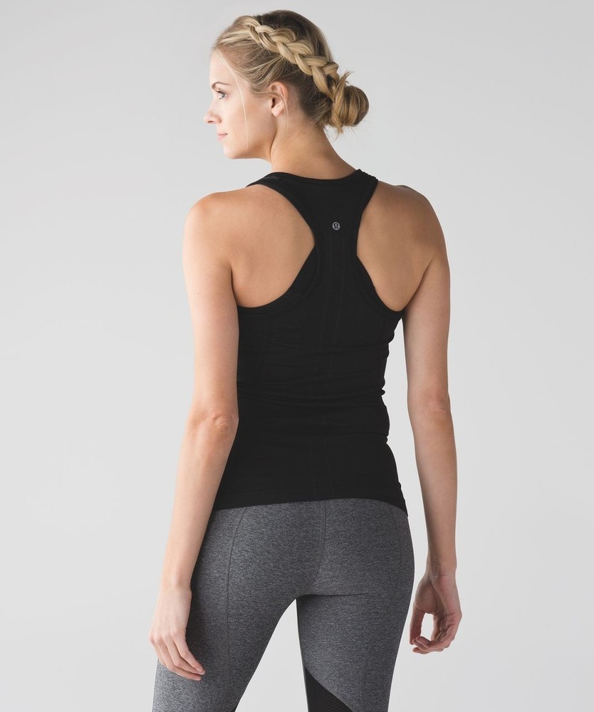 Lululemon Swiftly Tech Racerback Tank Top in Black Size 10