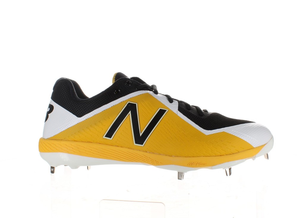 New Balance Mens L4040by4 Yellow Baseball Cleats Size 15 (2E) (1939573)