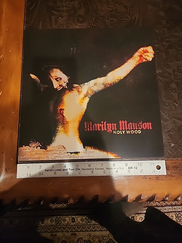 Marilyn Manson Hollywood 2 Sidsd Promotional Cover