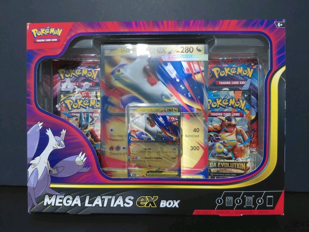 Pokemon TCG Mega Latias Ex Box Factory Sealed