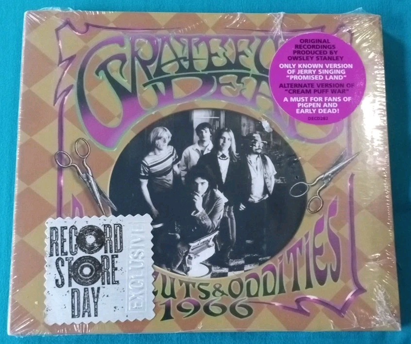 Grateful Dead Rare Cuts & Oddities 1966 CD 2013 Release