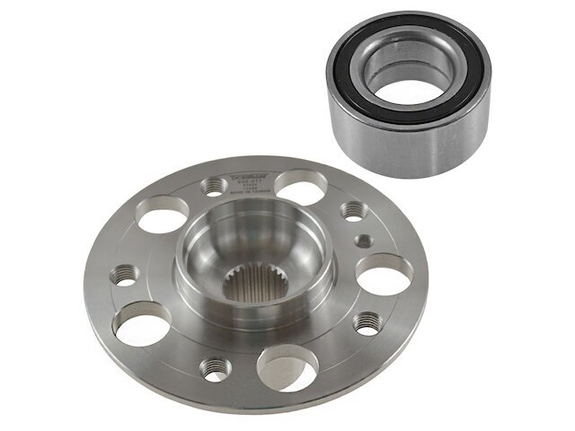 TRQ Wheel Hub and Bearing Kit fits Mercedes SLK280 2006-2008 74FHXN