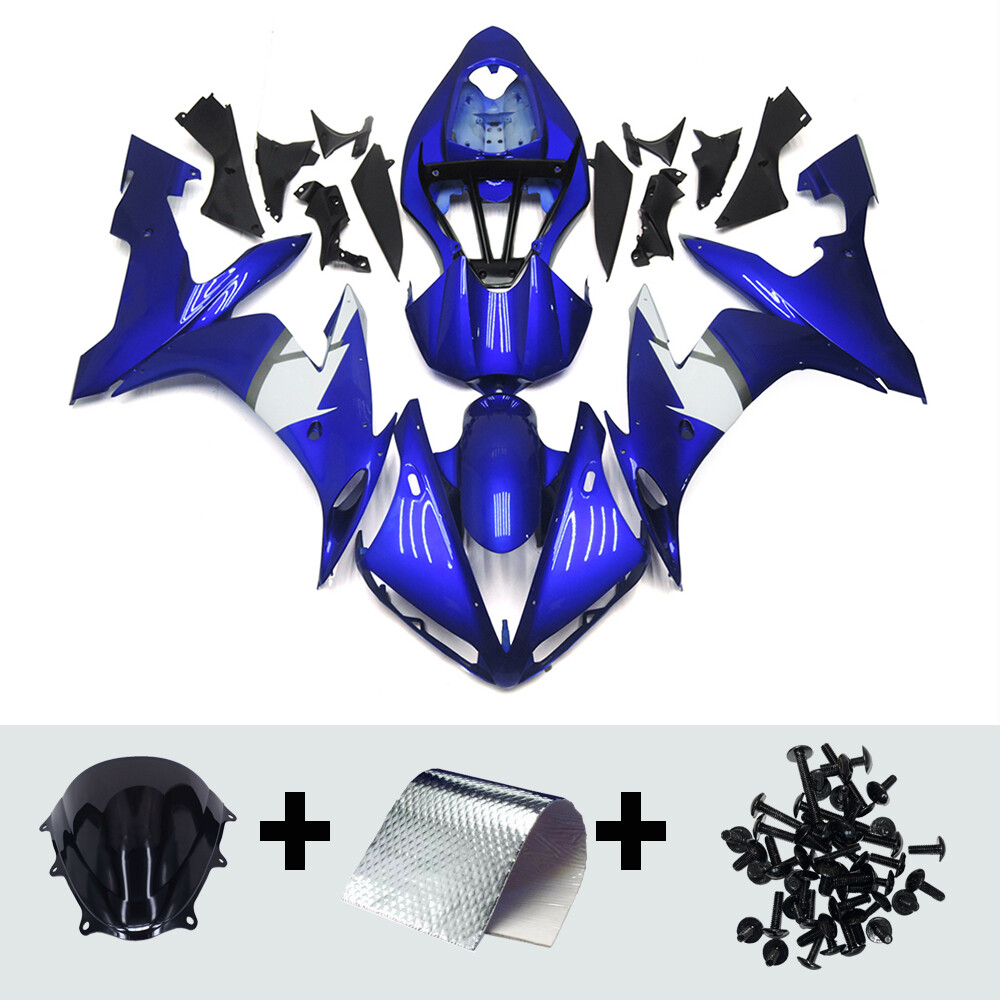 Blue White Bodywork For 2004 2005 2006 YZF1000 R1 Yamaha YZF R1 04-06 Fairings