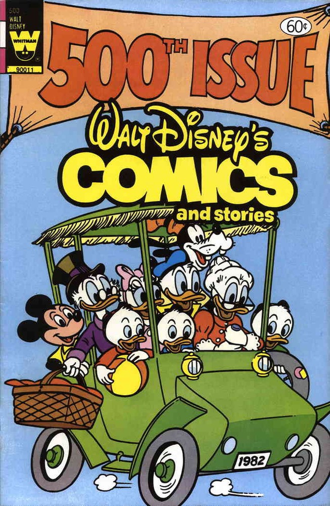 Walt Disney's Comics and Stories #500 VF Whitman Donald Duck - combined shipping available