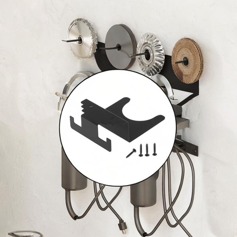 Wall Mount Angle Grinder Holder Bracket for Polishers and Cutters  