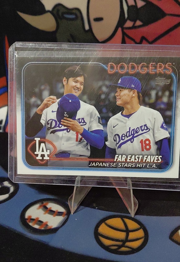 2024 Topps Update Series - Veteran Combos Shohei Ohtani, Yoshinobu Yamamoto (RC)