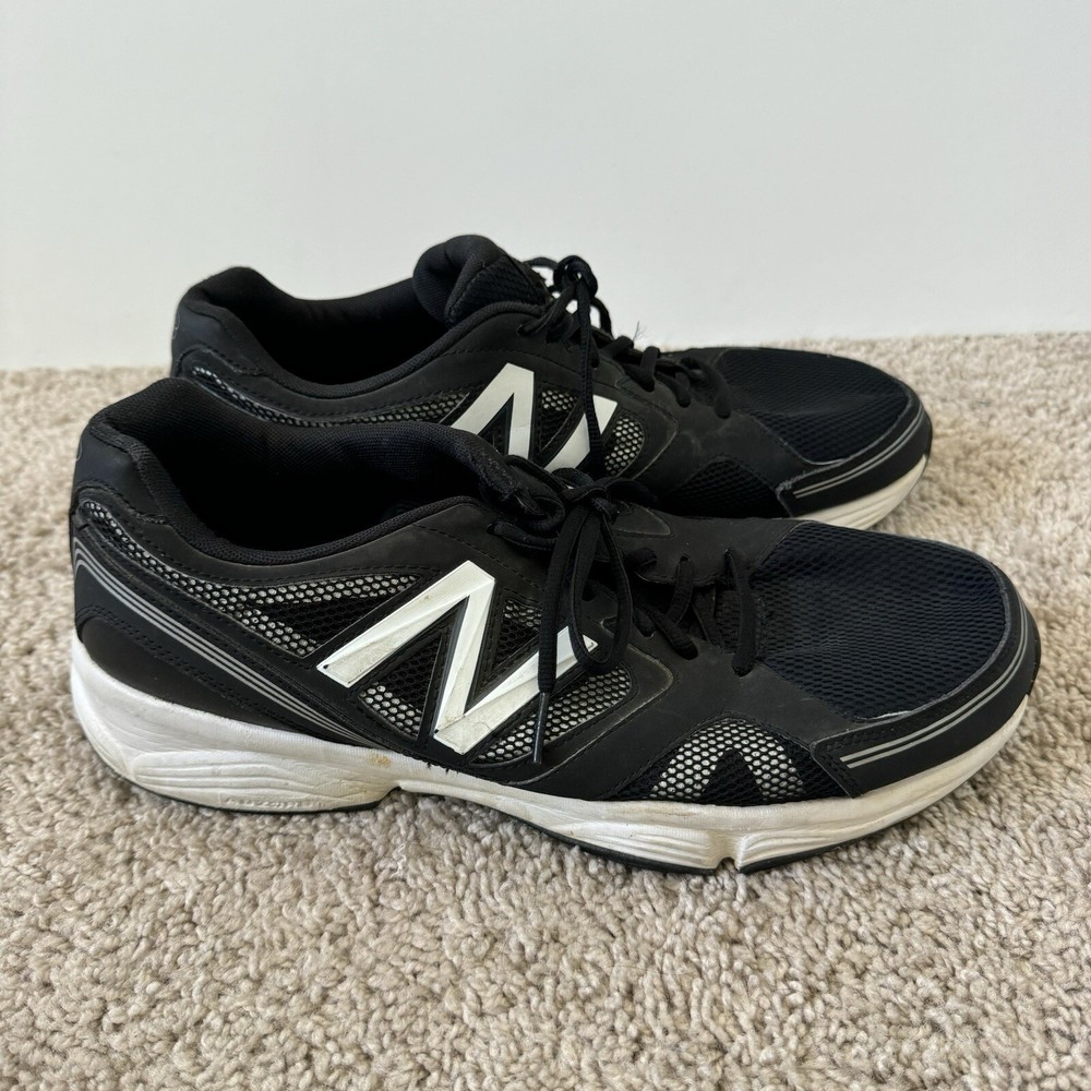 New Balance 417 Men's Crosstrainer Athletic Memory Foam Size 12 MX417B4 Black