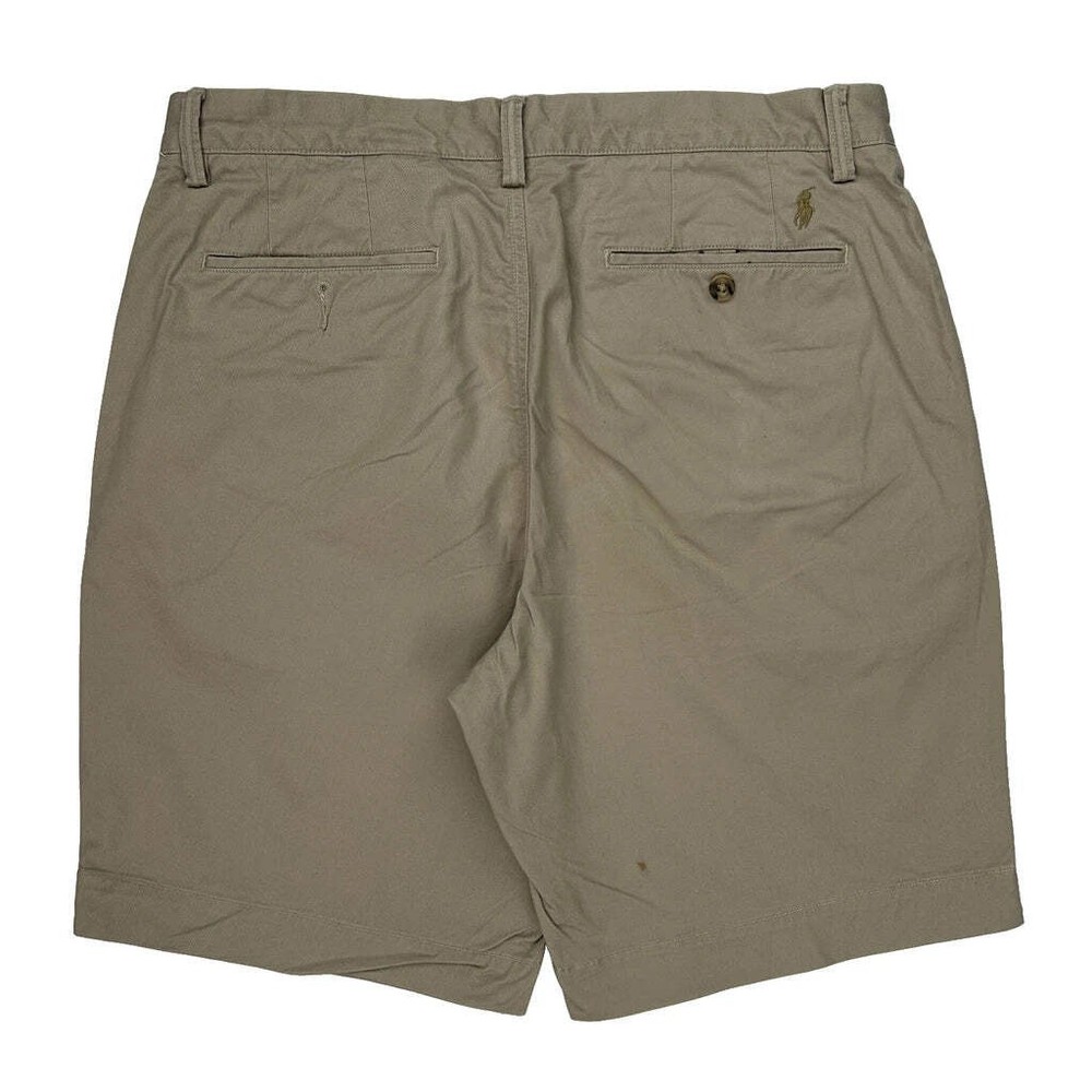Polo By Ralph Lauren Chino Shorts - 34W 9L Khaki Cotton