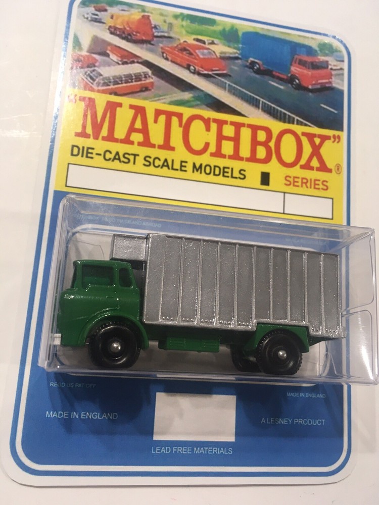 Vintage Lesney Matchbox 44 Custom Preproduction Refrigerator Truck Blister Pack