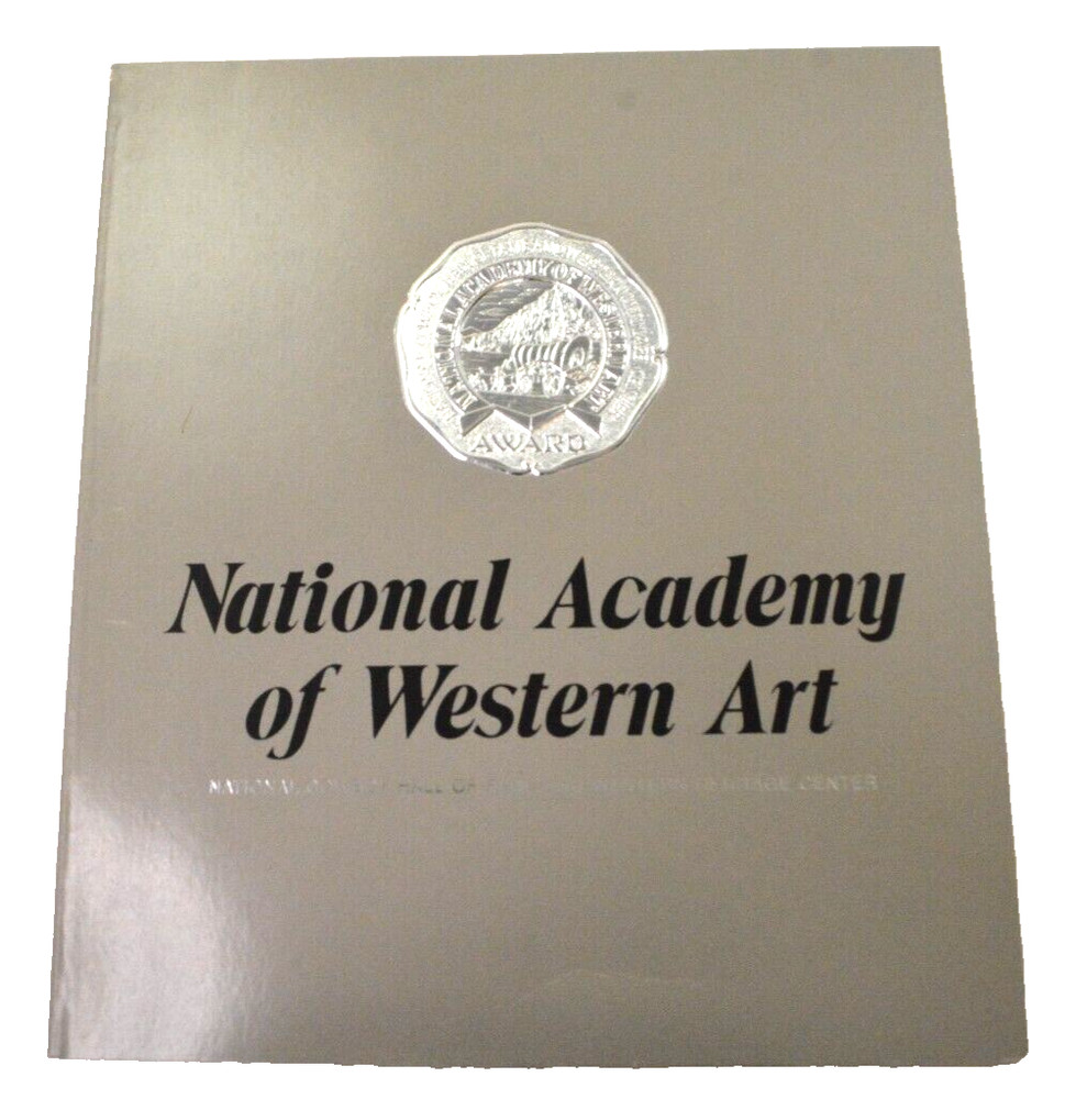 National Academy of Western Cowboy Hall of Fame Art exhibition Program P/B 1982-image