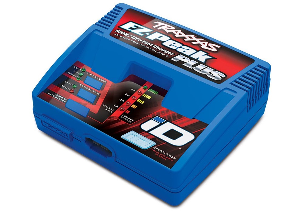 Traxxas 1/10 Disruptor Boat with EZ-Peak Plus 4A Fast Charger and 2 Batteries