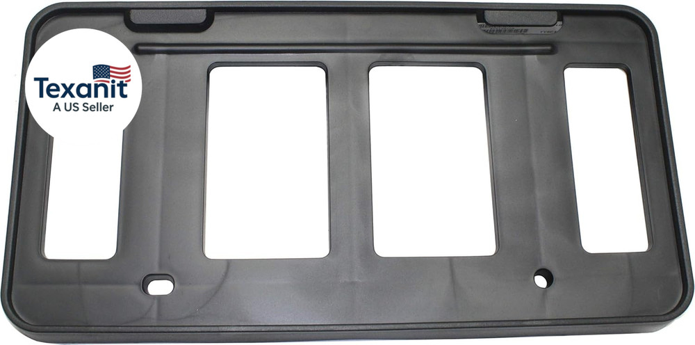 Front License Plate Bracket Mount for Toyota Tundra 2014-2021, Black