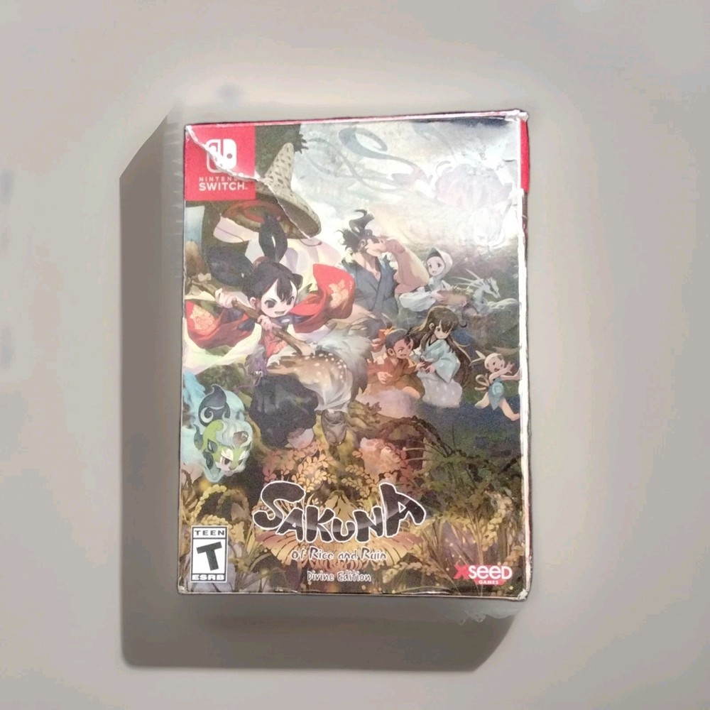 Sakuna: of Rice and Ruin Divine Edition Switch Collector's Artbook XSEED