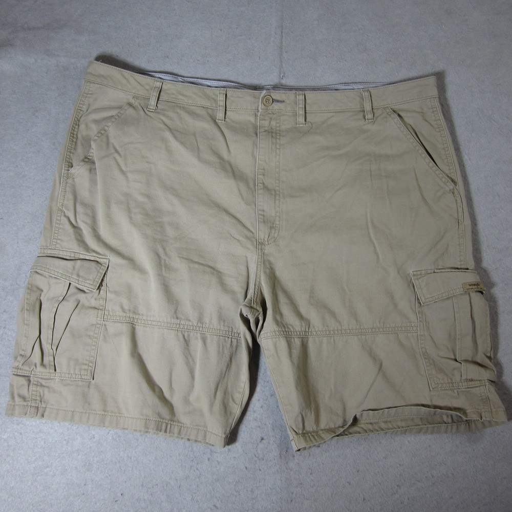 Wrangler Cargo Shorts Men's Sz 46 Beige 10