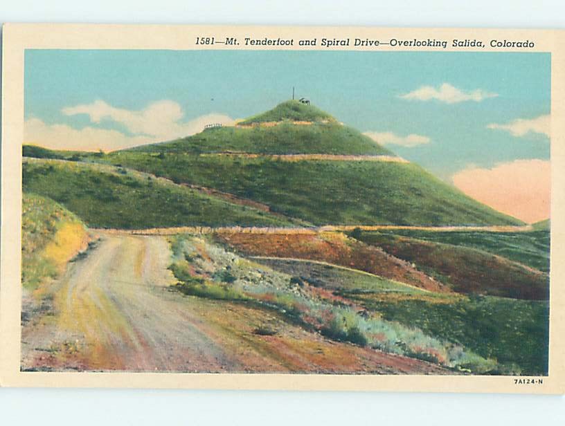Pre-1980 NATURE SCENE Salida Colorado CO m/09 AD3612@