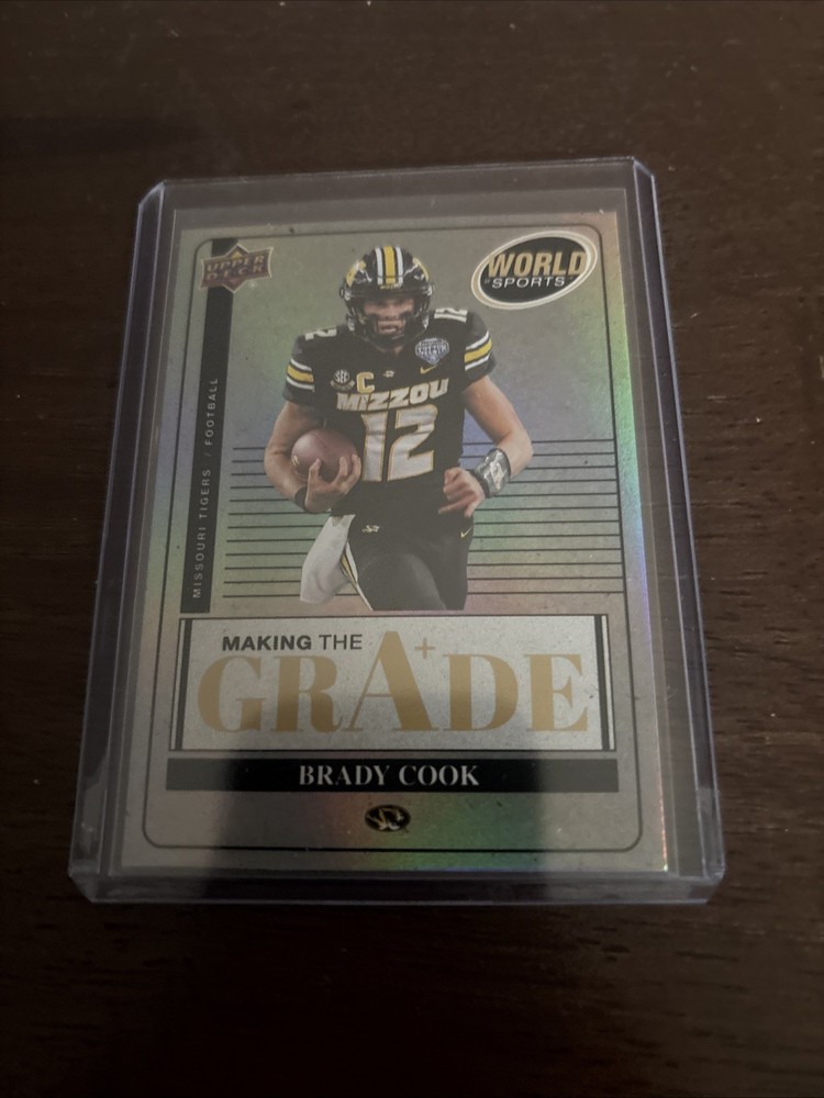 2025 Upper Deck World of Sports Brady Cook Making the GrAde #MTG-BC - Missouri