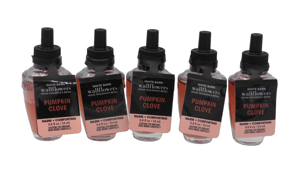 Bath & Body Works PUMPKIN CLOVE WALLFLOWER REFILL BULB (5 PACK)