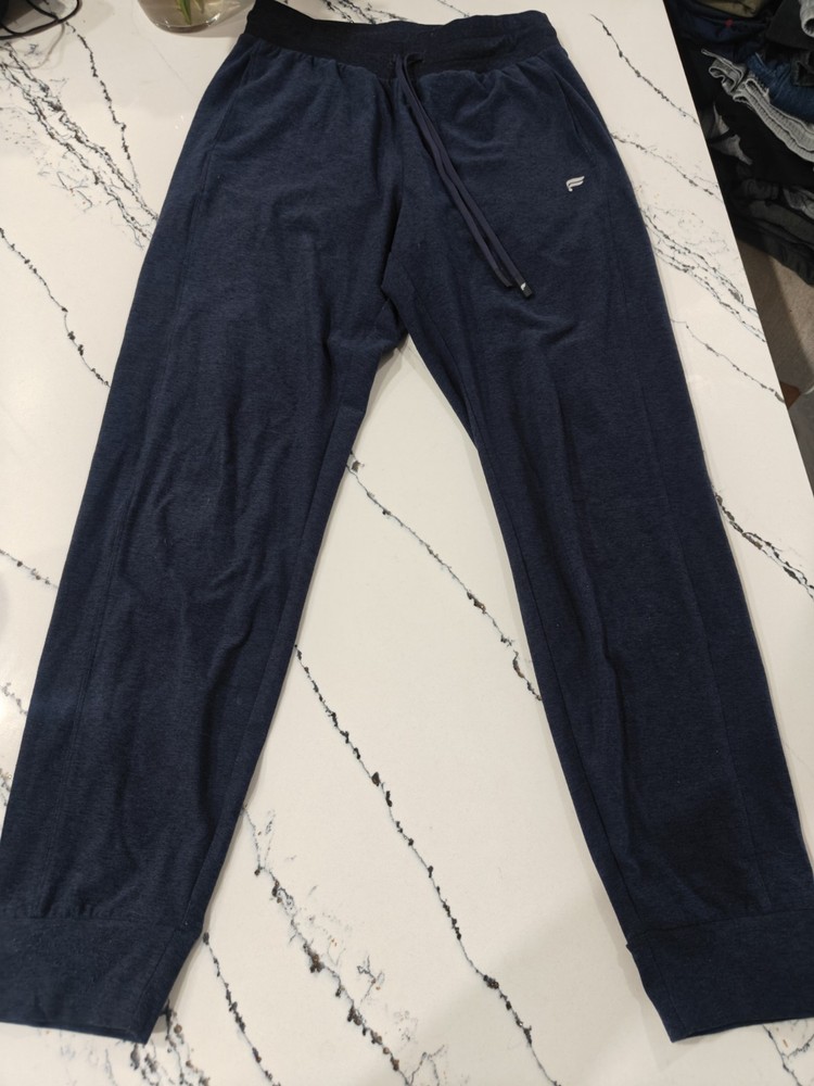 Fabletics Men’s Jogger Pants Navy Blue Size S Athletic Sweatpants