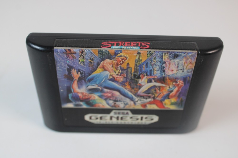 Streets of Rage (Sega Genesis, 1991) Authentic, game only, tested/works