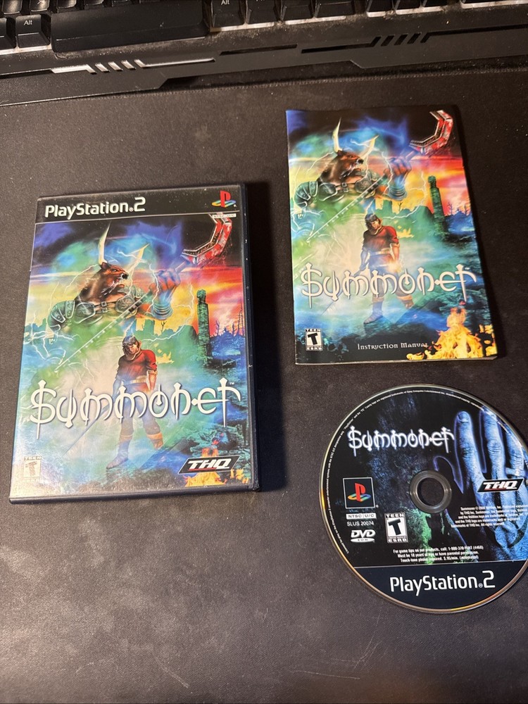 Summoner (Sony PlayStation 2, 2000) PS2 CIB Complete Tested!