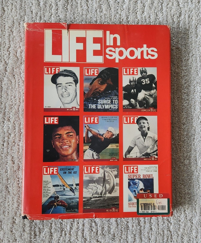Life in Sports 1st Edition 1985, Richard WHITTINGHAM, A Pictorial History of Spo