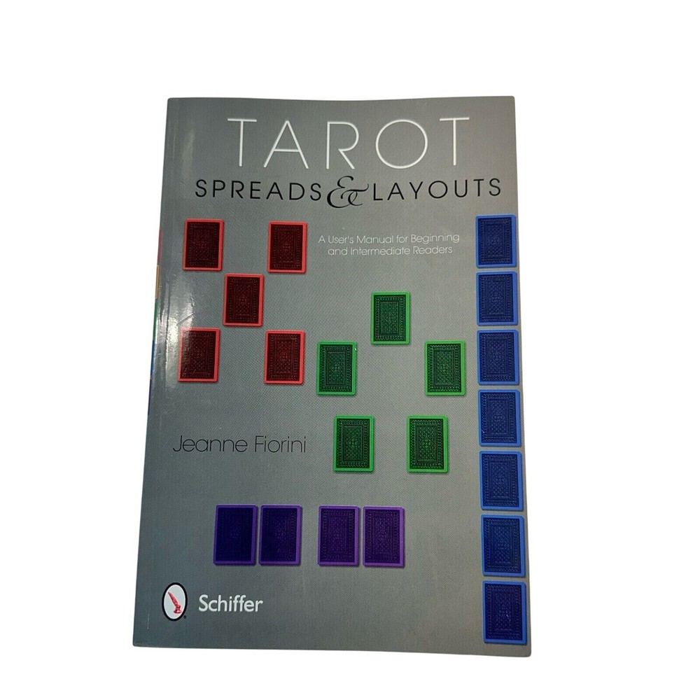 Tarot Spreads & Layouts A Users Manual by Jeanne Fiorini Paperback Tarot Reading