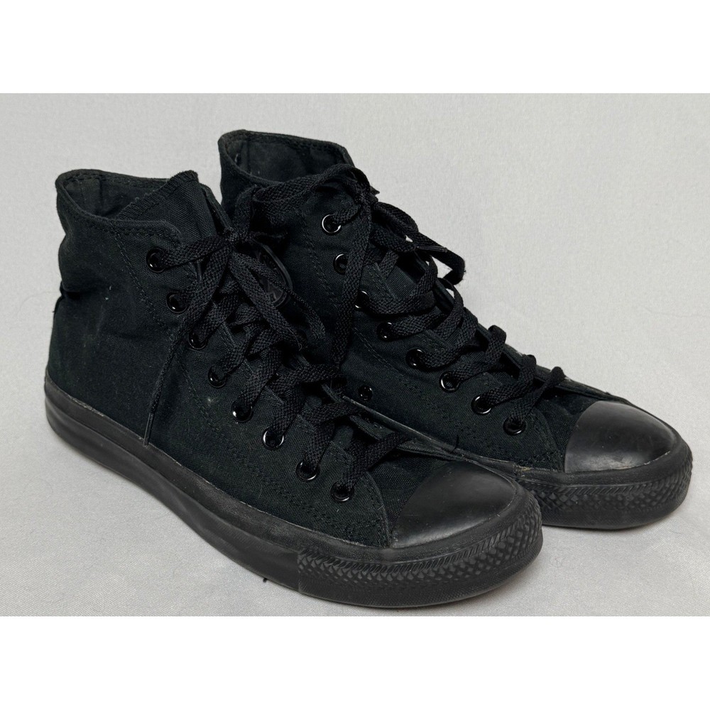 Converse Chuck Taylor All Star High Top Monochrome Black Mens 9 Womens 11 M3310