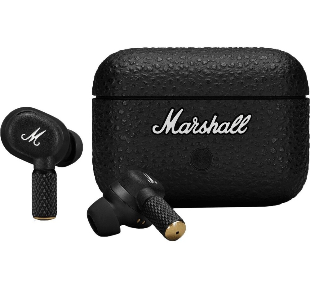 Marshall - Motif II A.N.C.  Wireless Noise Cancelling Earbuds - Black