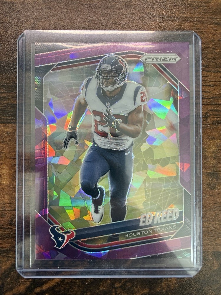 2025 Prizm Purple Ice Ed Reed /225 Texans