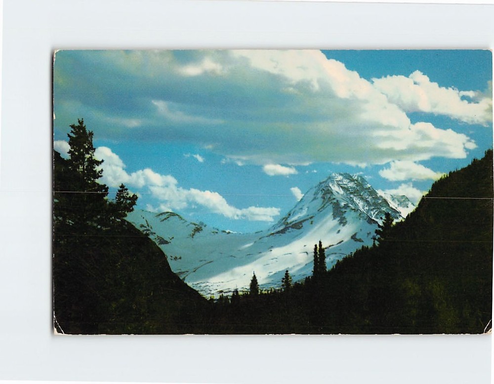 Postcard Mount Jackson and Jackson Glacier Glacier National Park Montana USA