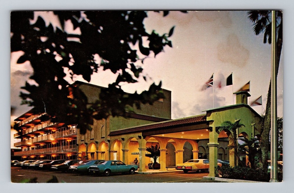 Florida FL St Augustine Ramada Inn Vintage Postcard