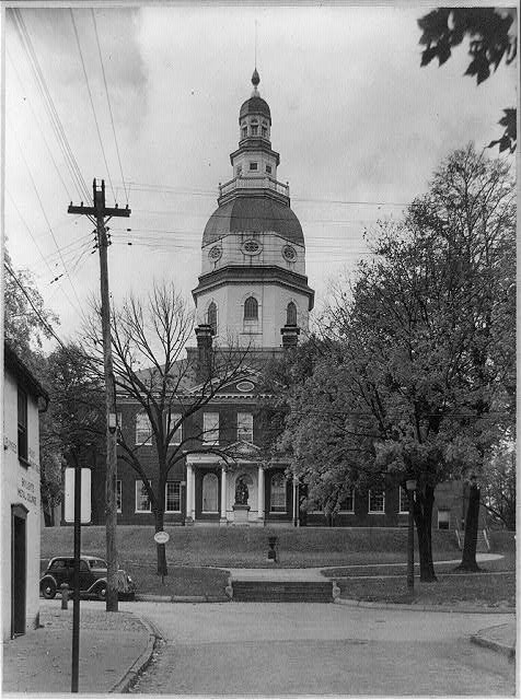 Photo:State Capitol. Annapolis, Maryland