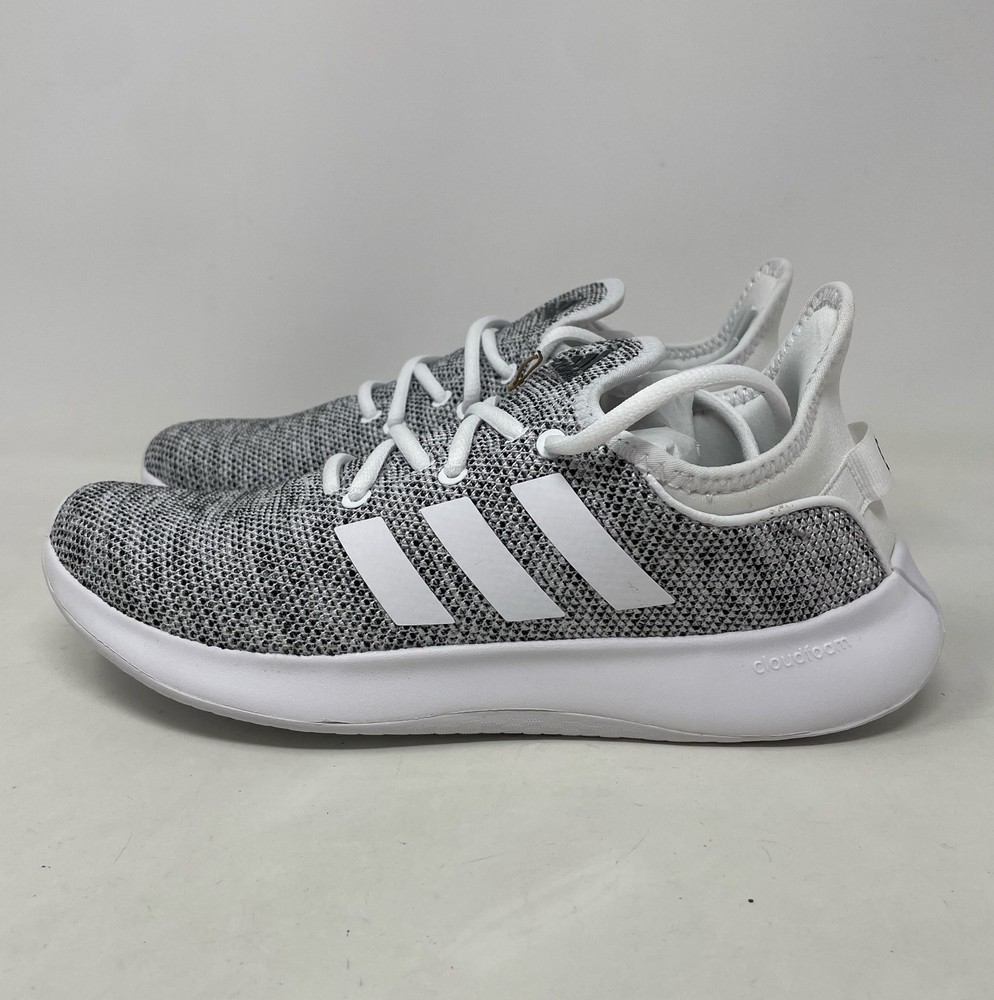 adidas Cloudfoam Pure IF3393 Cloud White/Core Black Women’s 7.5 Running Sneaker