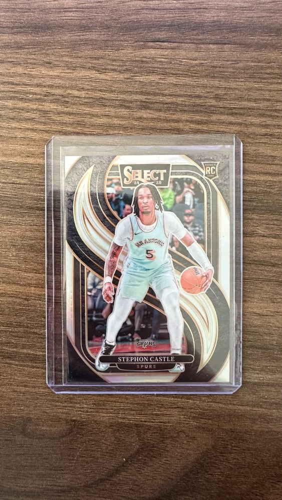 2024-25 Panini Select - Premier Level Stephon Castle #175 Silver Prizm (RC)