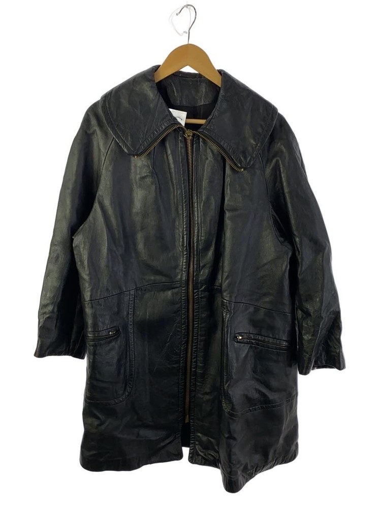 Leather Jacket Blouson/-/Leather/Blk/Plain// 3503