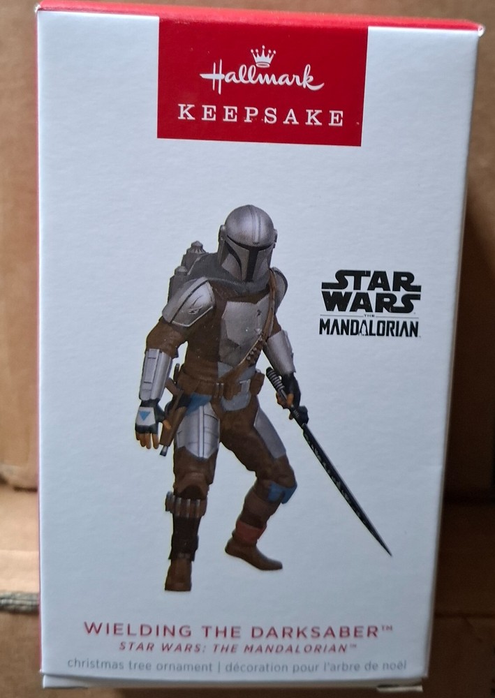 2024 Hallmark Star Wars Mandalorian Darksaber Keepsake Ornament