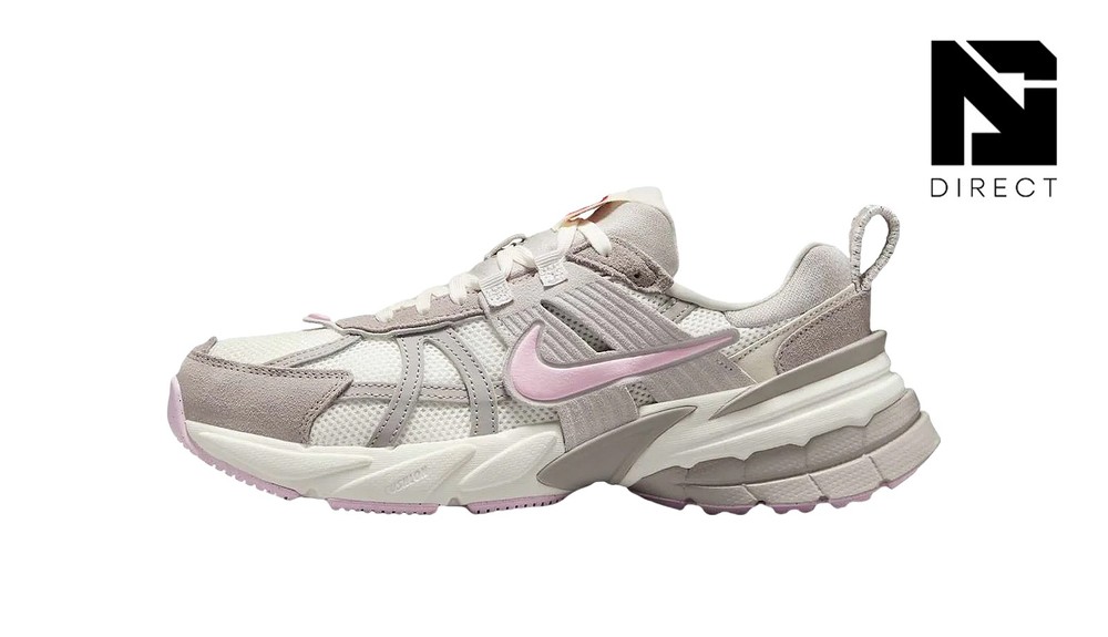 Brand New Nike V2K Run Valentine's Day Gray Pink HV5997 161 Women's Size