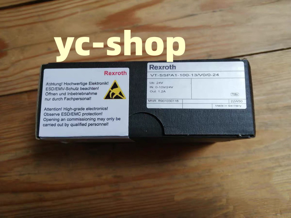 New Rexroth R901030116 VT-SSPA1-100-1X/V0/0-24 Amplifier Fast shipping via *z